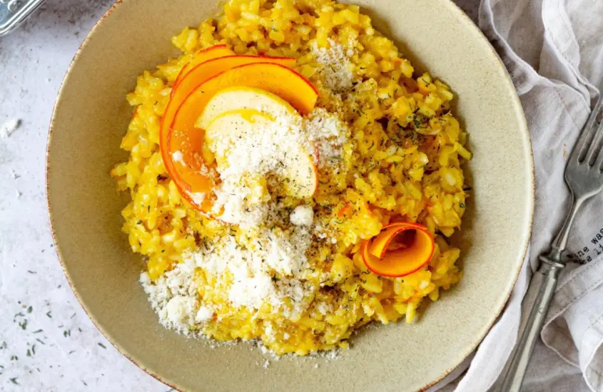 Kürbisrisotto